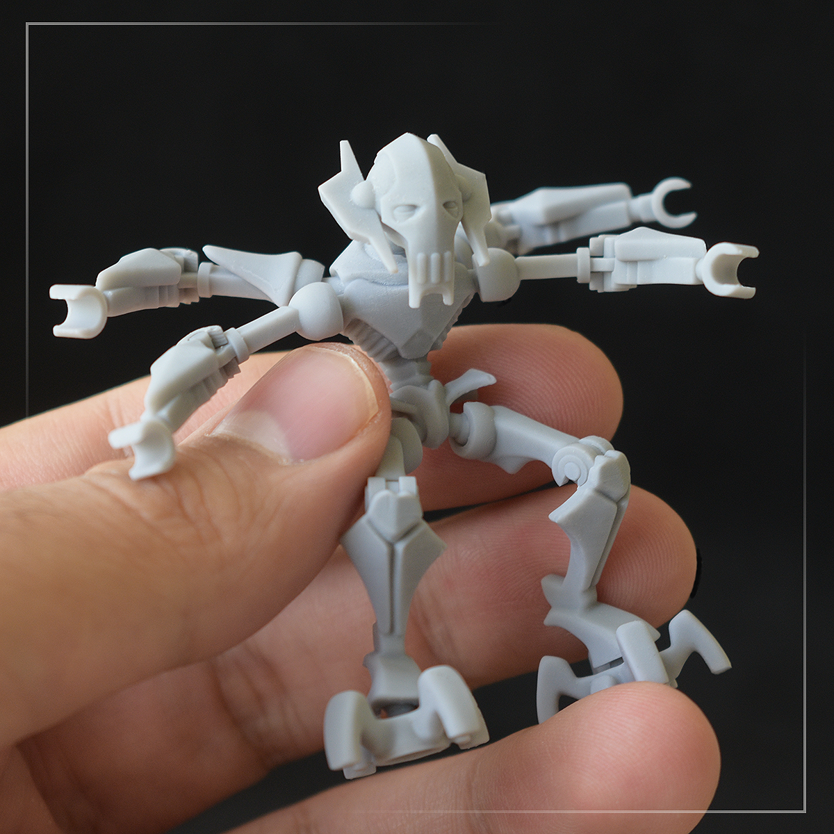 General Grievous cutom articulated full figure
