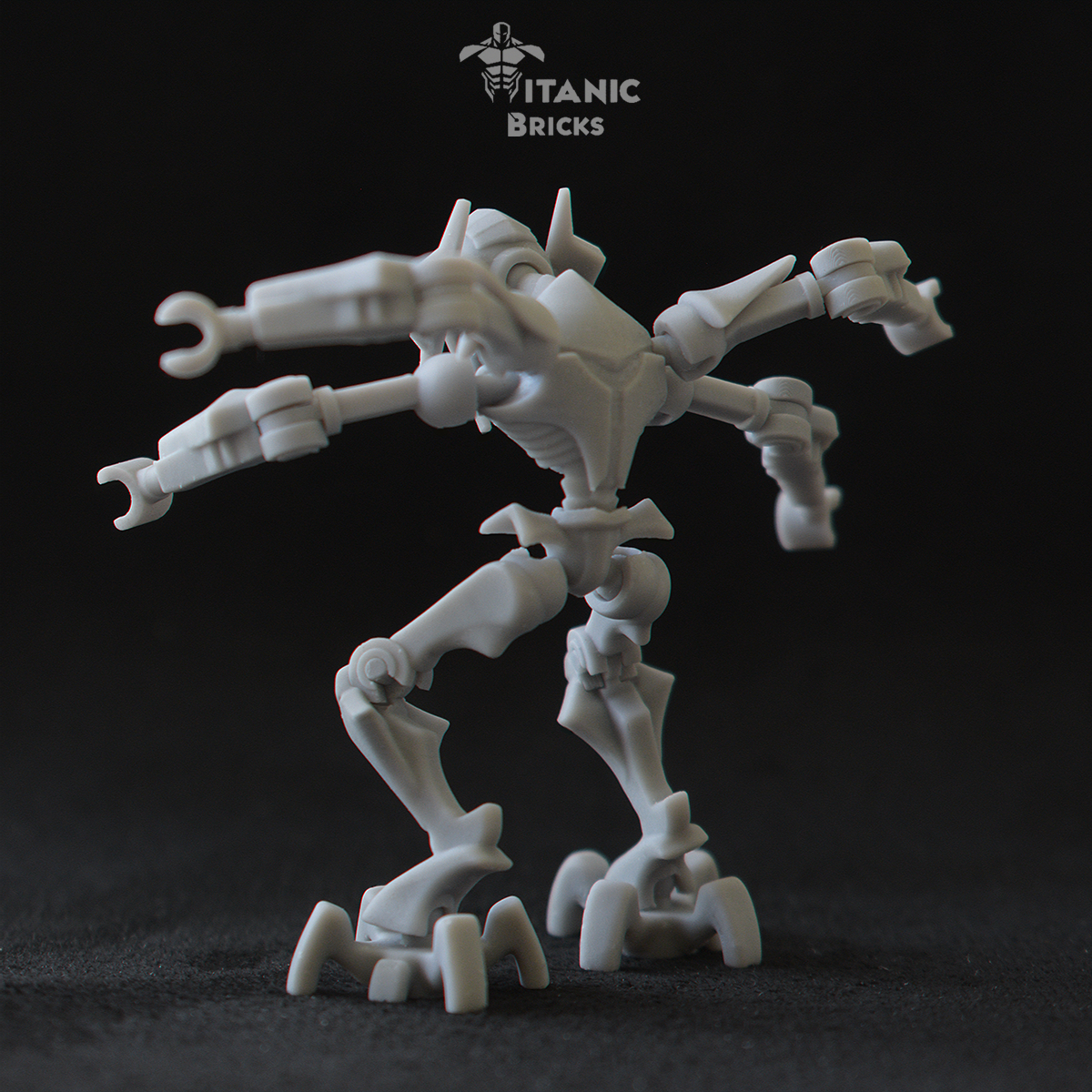 General Grievous cutom articulated full figure