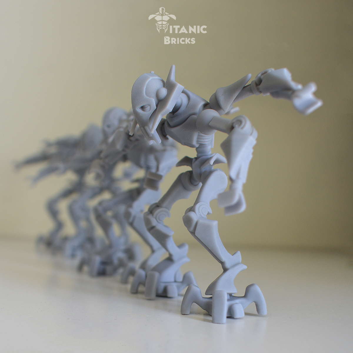 General Grievous cutom articulated full figure