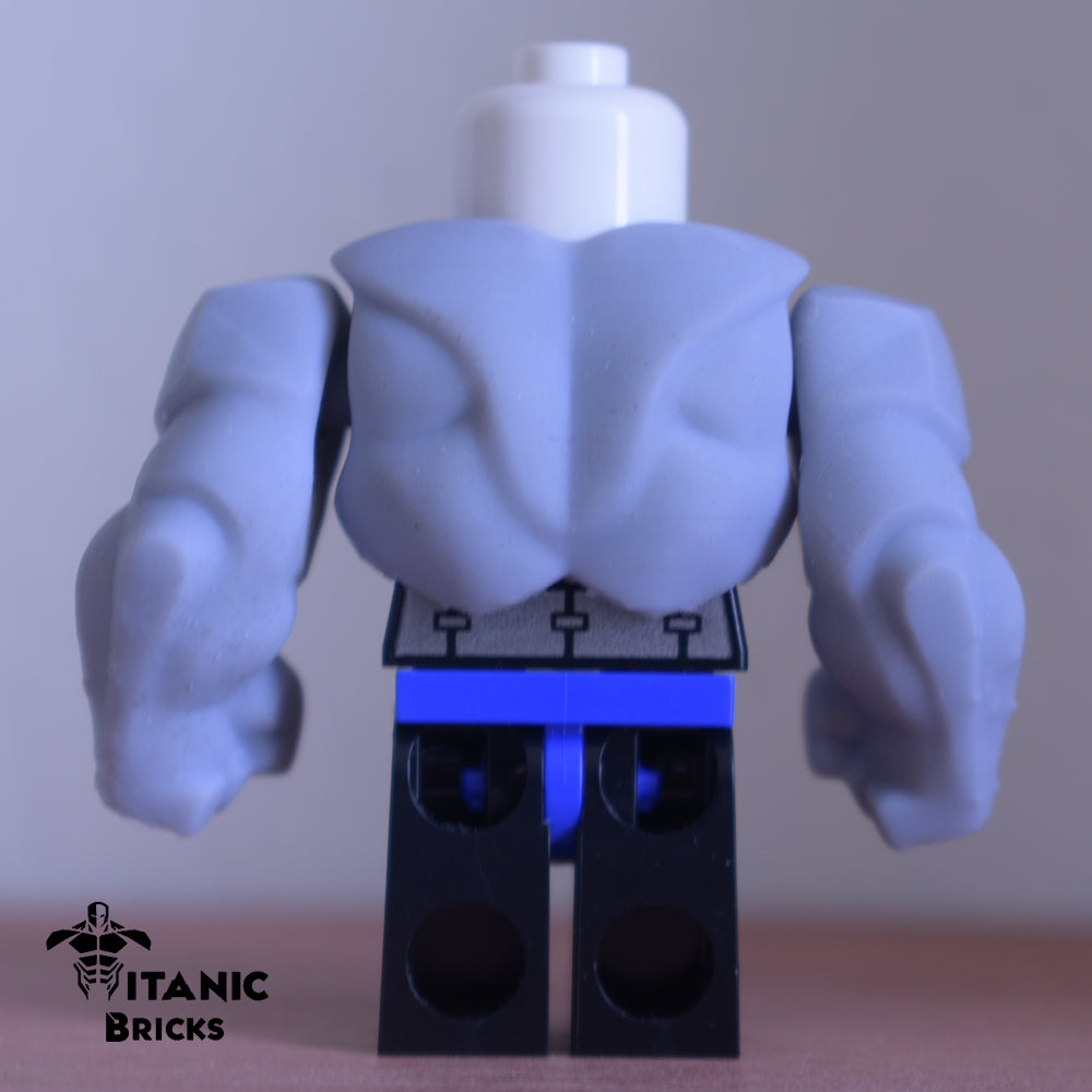 Midfig torso and arms with ball joints custom lego compatible