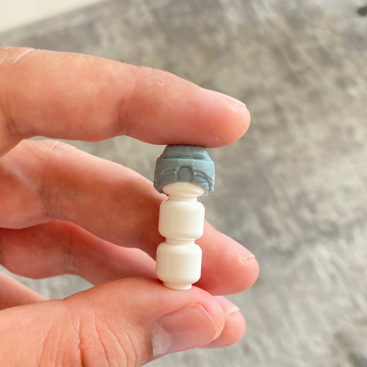 Masterchief minifig helmet