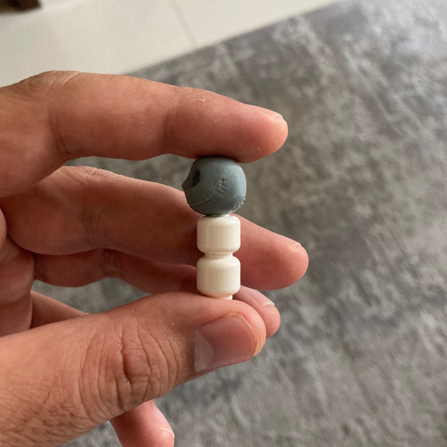 Skellington head - Titanic Bricks