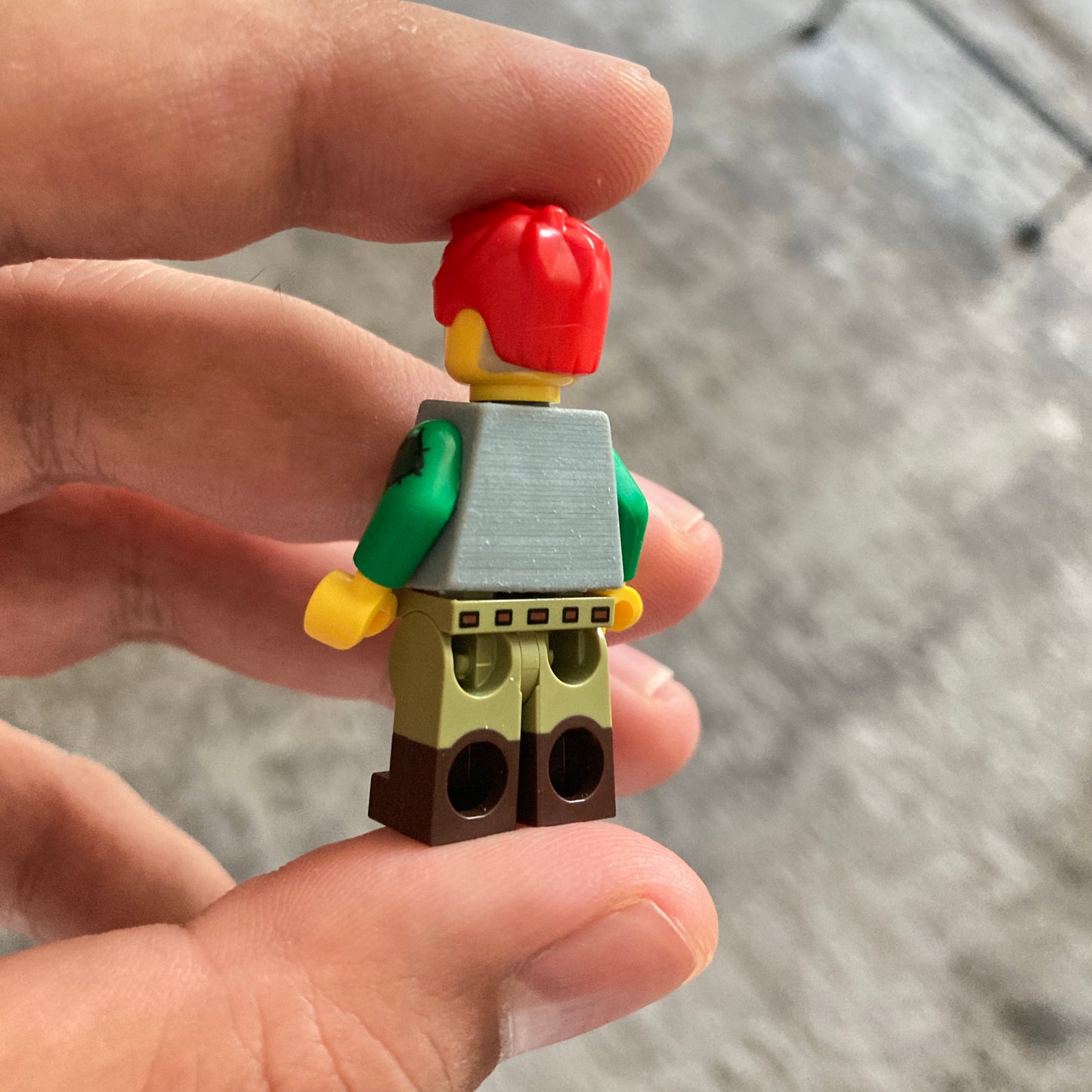 Muscular torso(front only) - Titanic Bricks