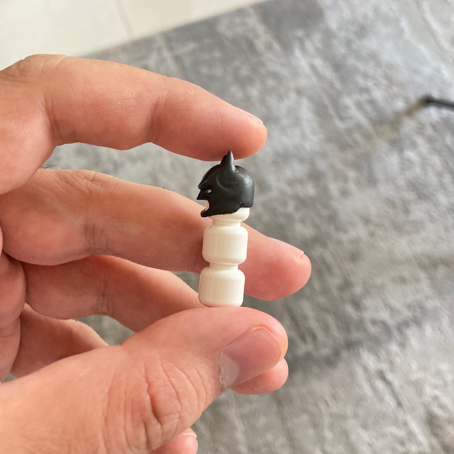 Painted Bat warrior Cowl - Titanic Bricks