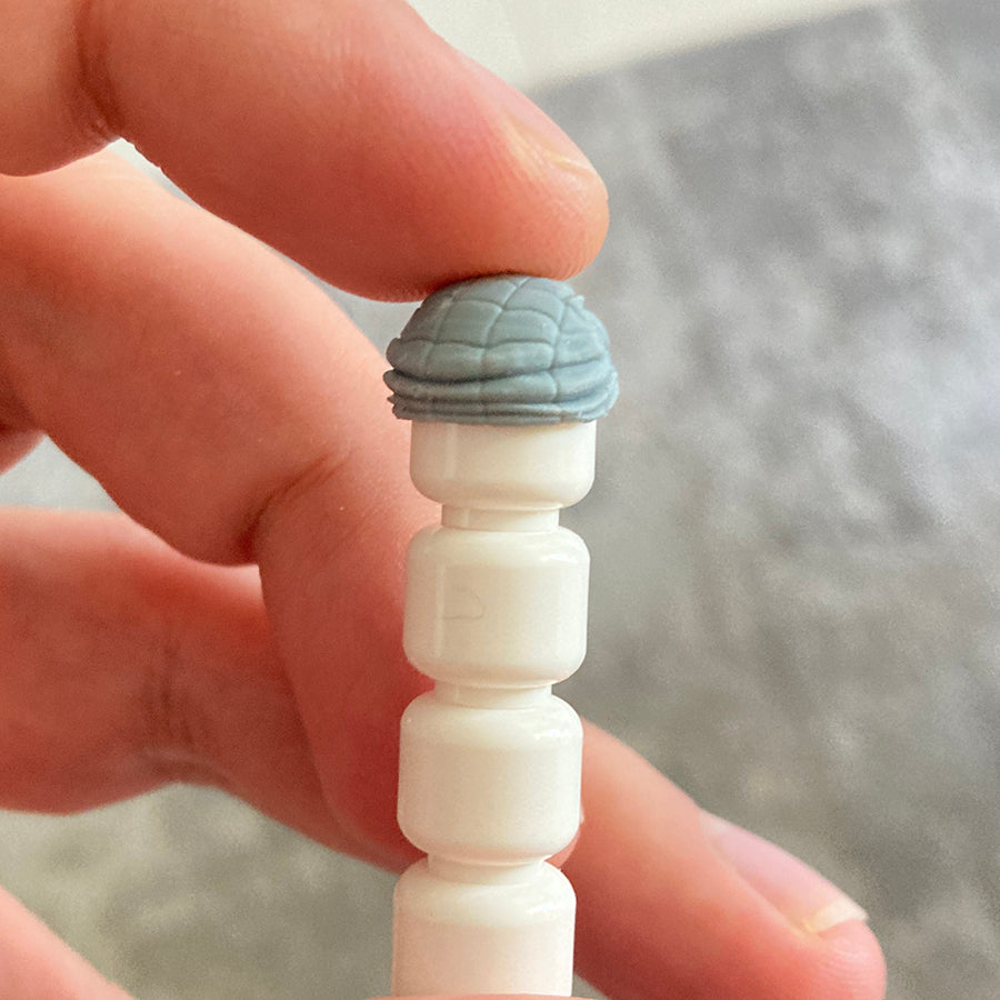 Spider mask half way up - Titanic Bricks