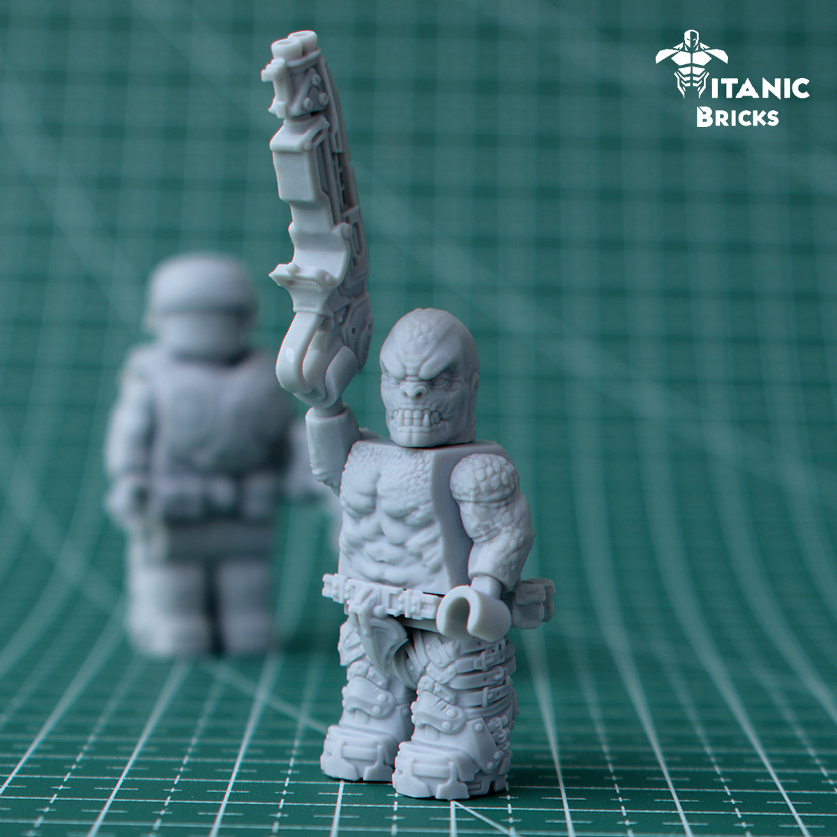 gears of war lego minifigure Locust