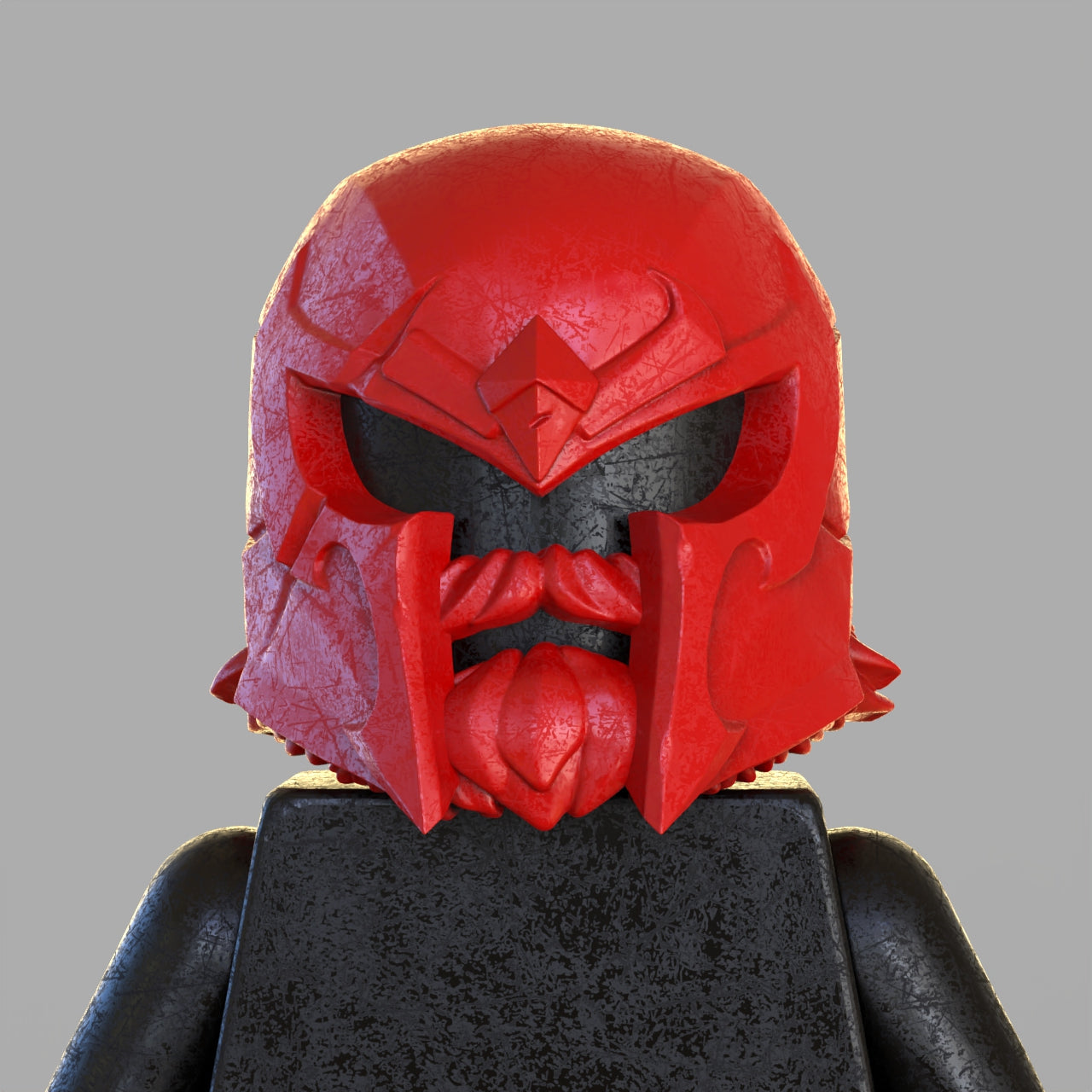 Marvel Rivals Magneto helmet custom minifigure