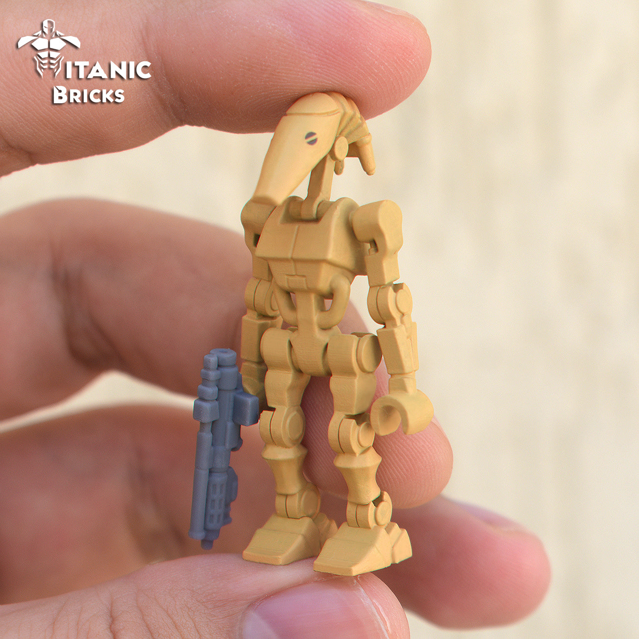 [PAINTED] B1 War Droid custom minifigure