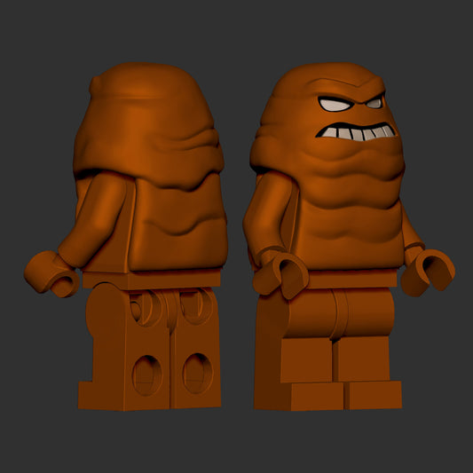 [Pre-order] [Painted] Clayface Custom Minifigure