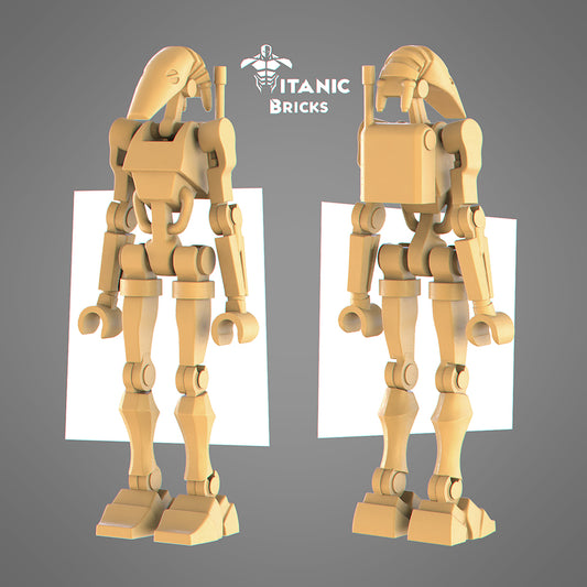 [PAINTED] B1 War Droid custom minifigure