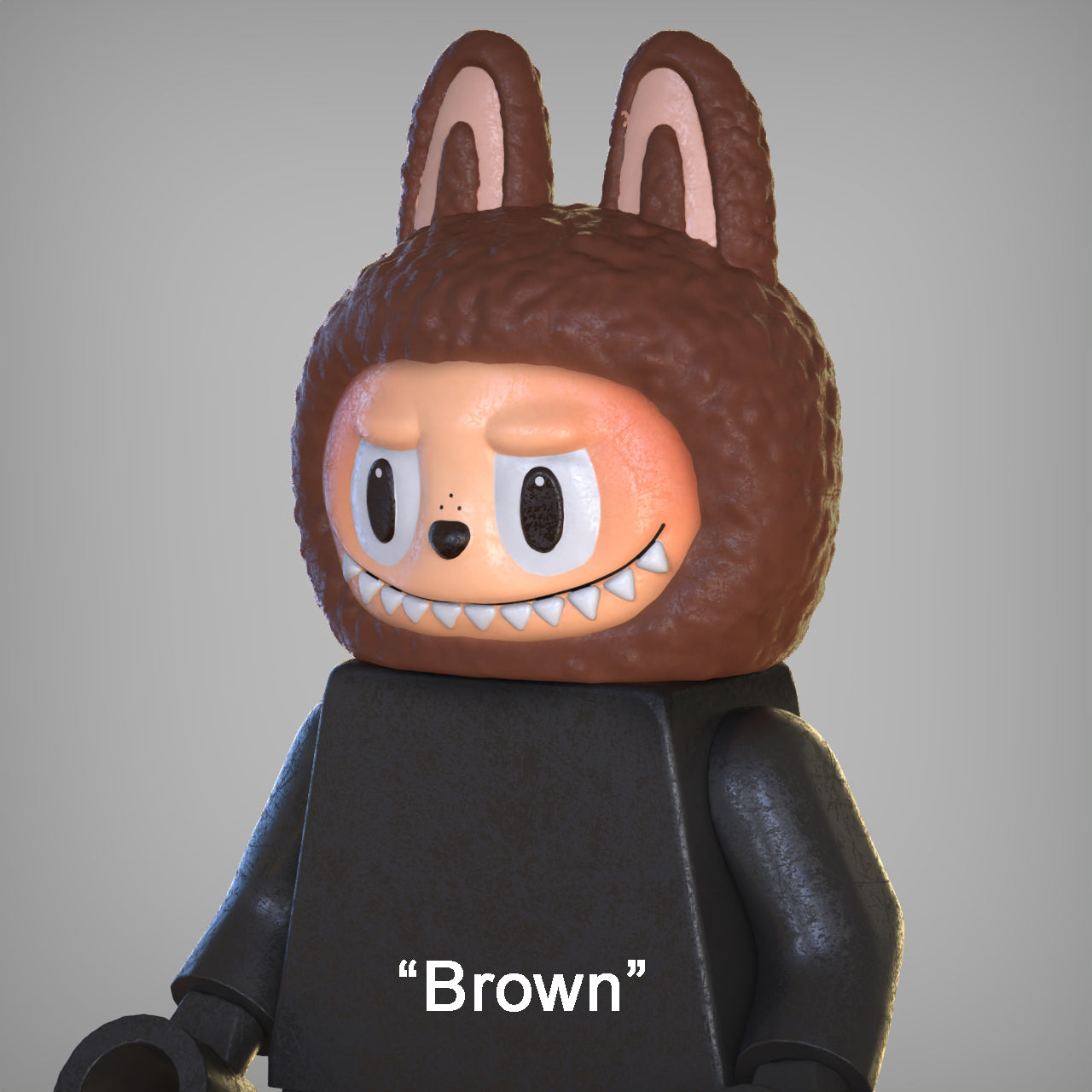 [PAINTED] Labubu head