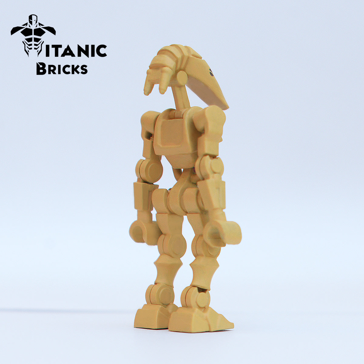 [PAINTED] 4X B1 War Droid custom minifigure