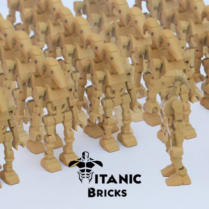 [PAINTED] 4X B1 War Droid custom minifigure