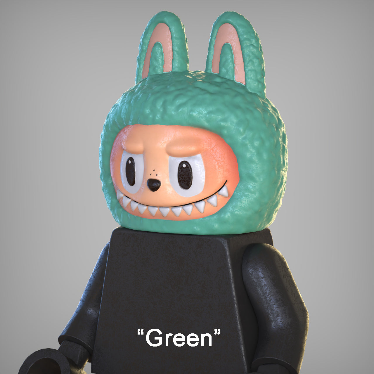 [PAINTED] Labubu head