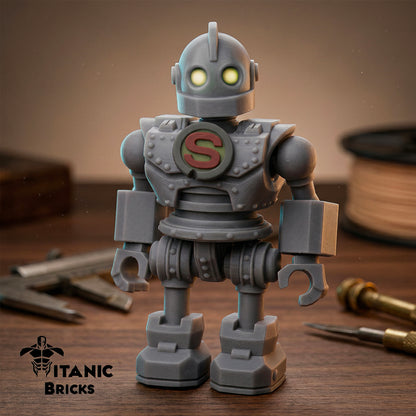 [Unpainted] Iron Giant Custom Figure