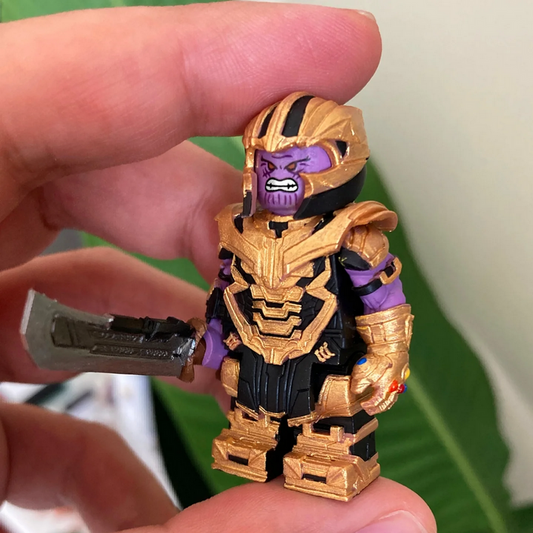 Thanos lego custom minifigure