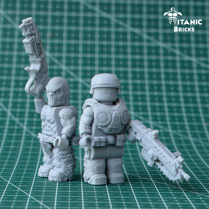 gears of war lego minifigure
