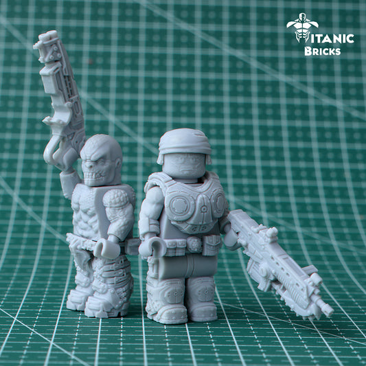 gears of war lego minifigure