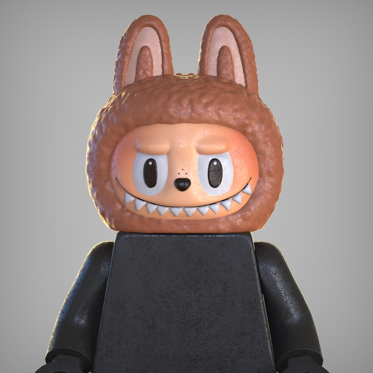 [PAINTED] Labubu head