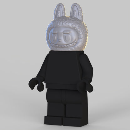 [UNPAINTED] Labubu head