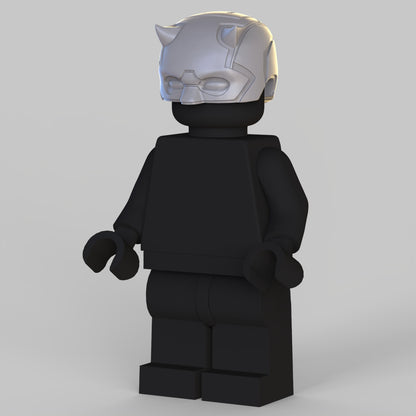 Devil Mask Custom Minifigure mask